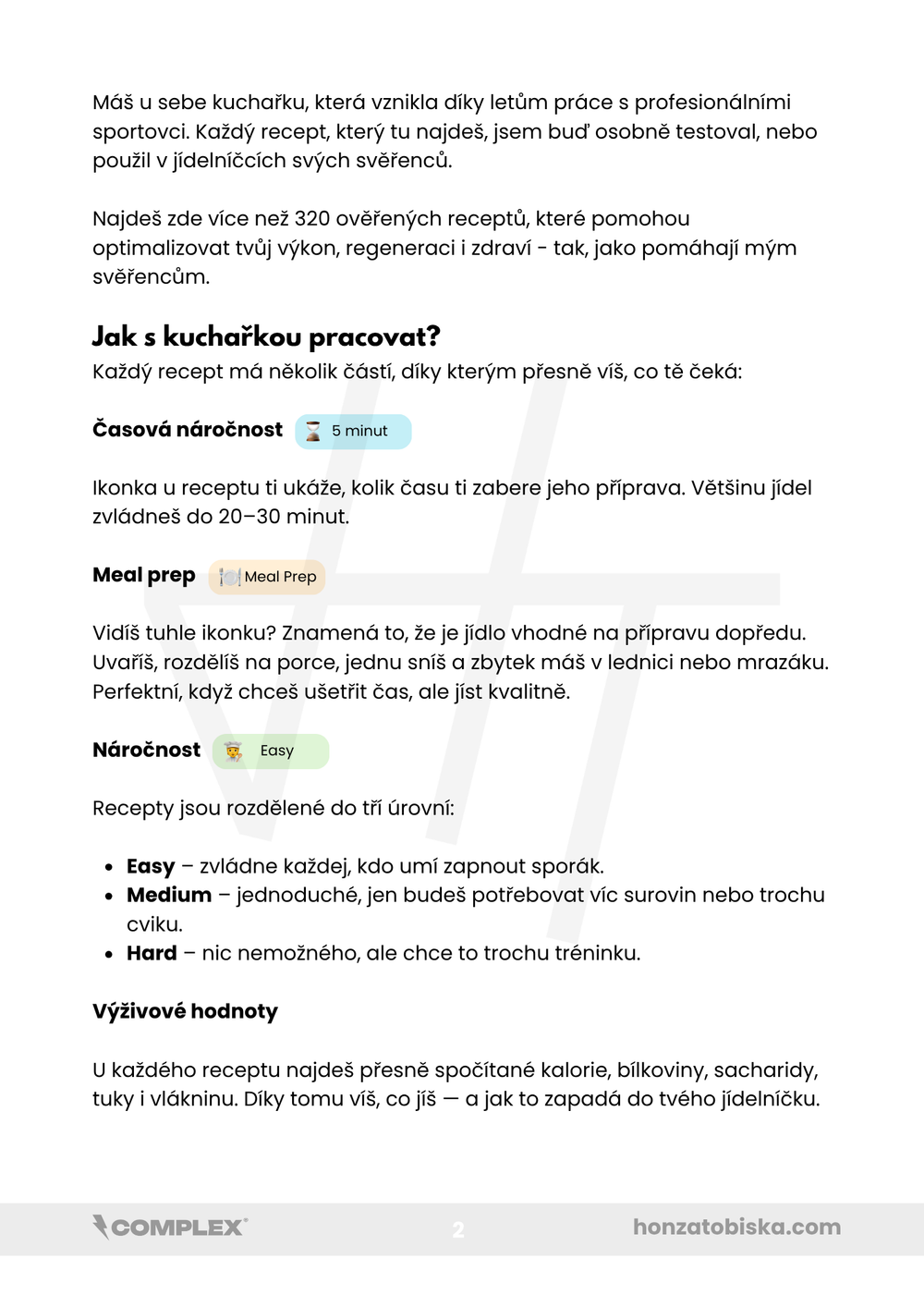 Sportovní Kuchařka 2.0 - 320+ Zdravých Receptů